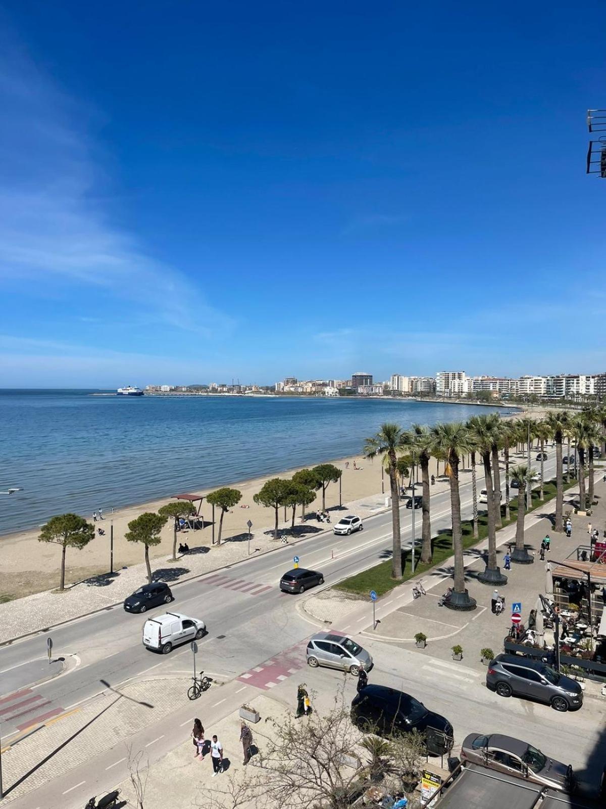 Visar Apartments Влёра Экстерьер фото